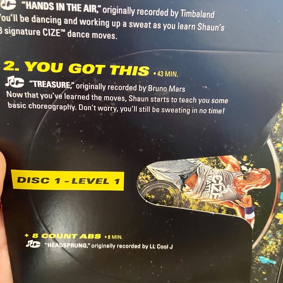 Cize DVD  workouts - Picture 8 of 9